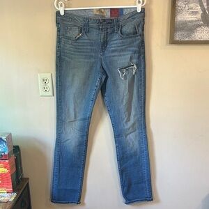 Anthro | Holding Horses Paint Splatter Distressed Skinny Jean Size 31